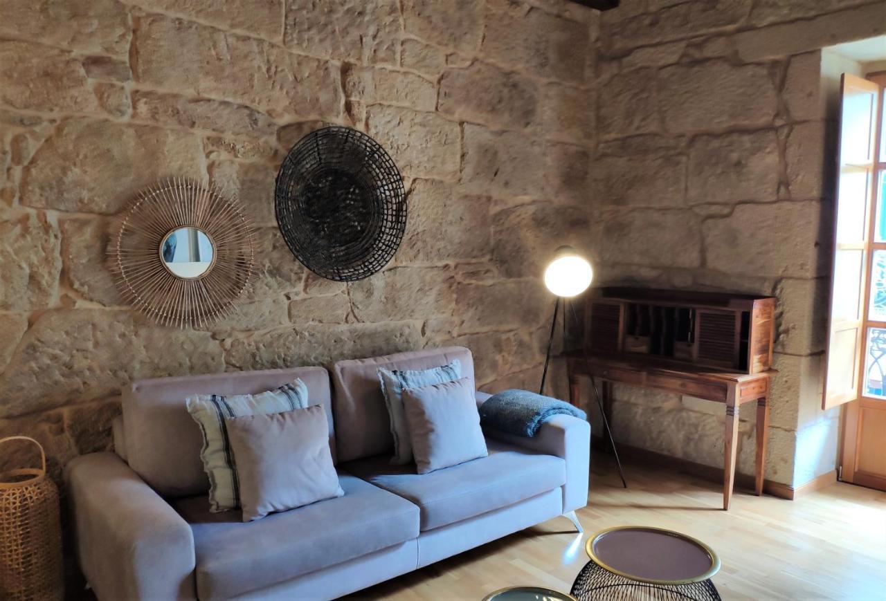 Exclusivo Apartamento En Edificio Historico Pontevedra Exterior foto