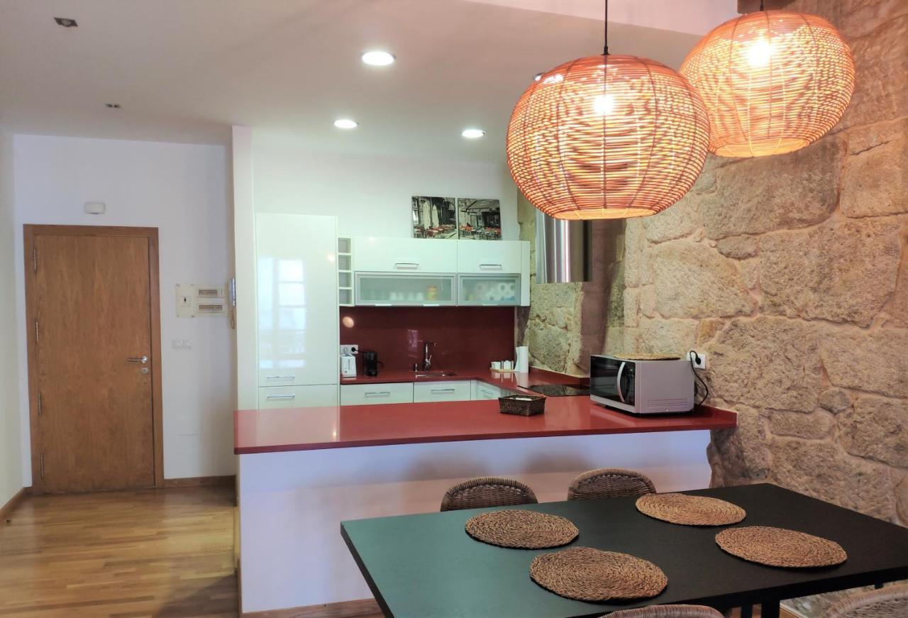 Exclusivo Apartamento En Edificio Historico Pontevedra Exterior foto
