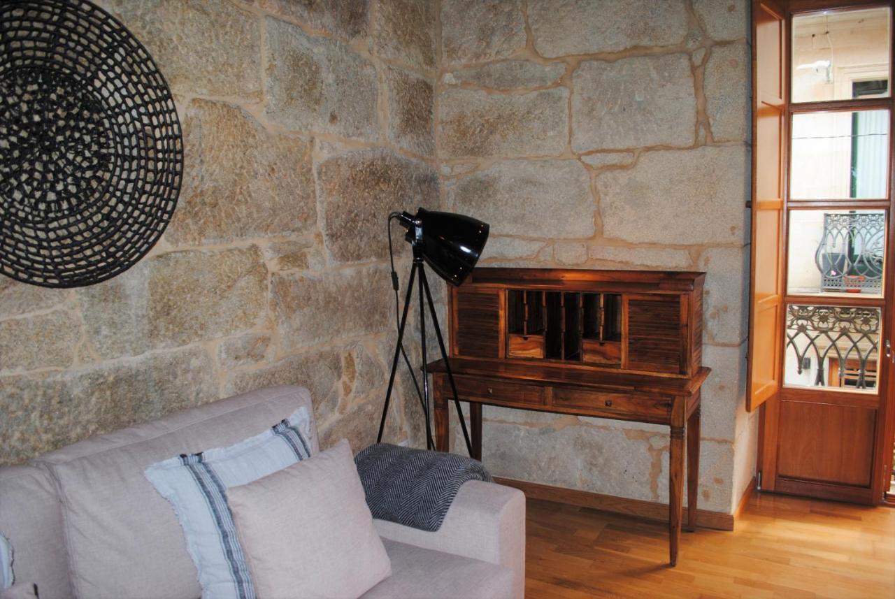 Exclusivo Apartamento En Edificio Historico Pontevedra Exterior foto