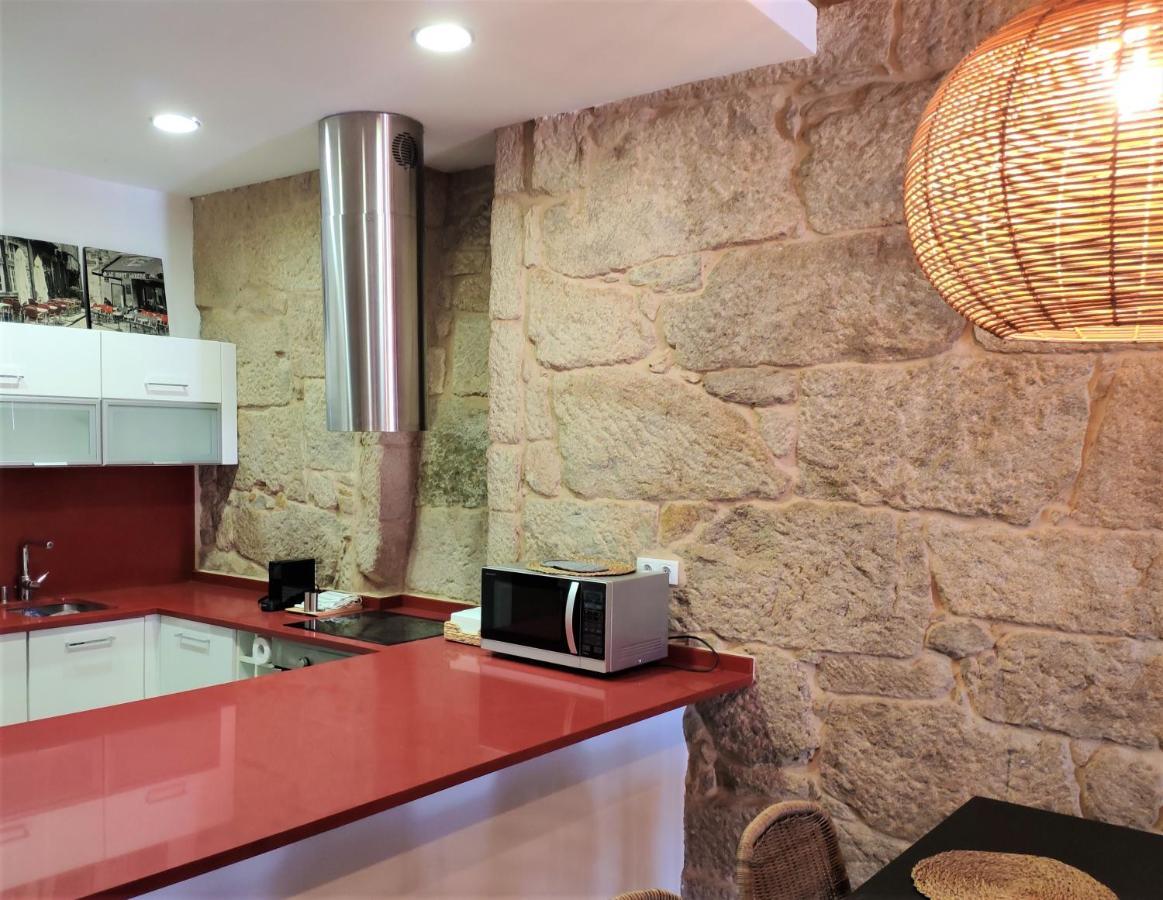 Exclusivo Apartamento En Edificio Historico Pontevedra Exterior foto